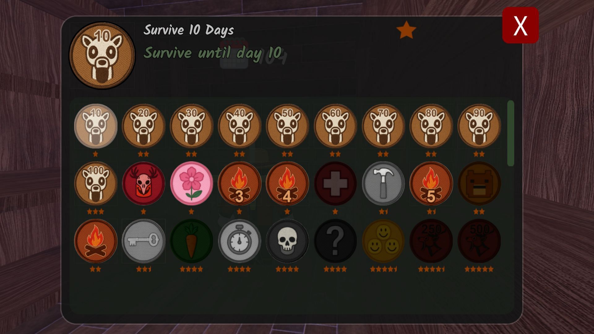 Earn Badges to get more Diamonds (Image via Roblox)